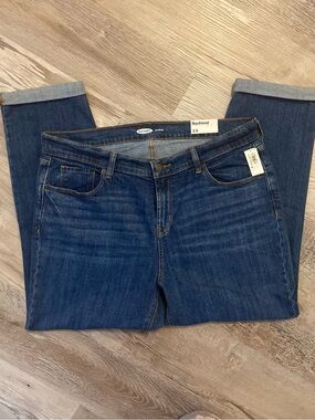 Old Navy Woman's Boyfriend Denim Jeans Size 14